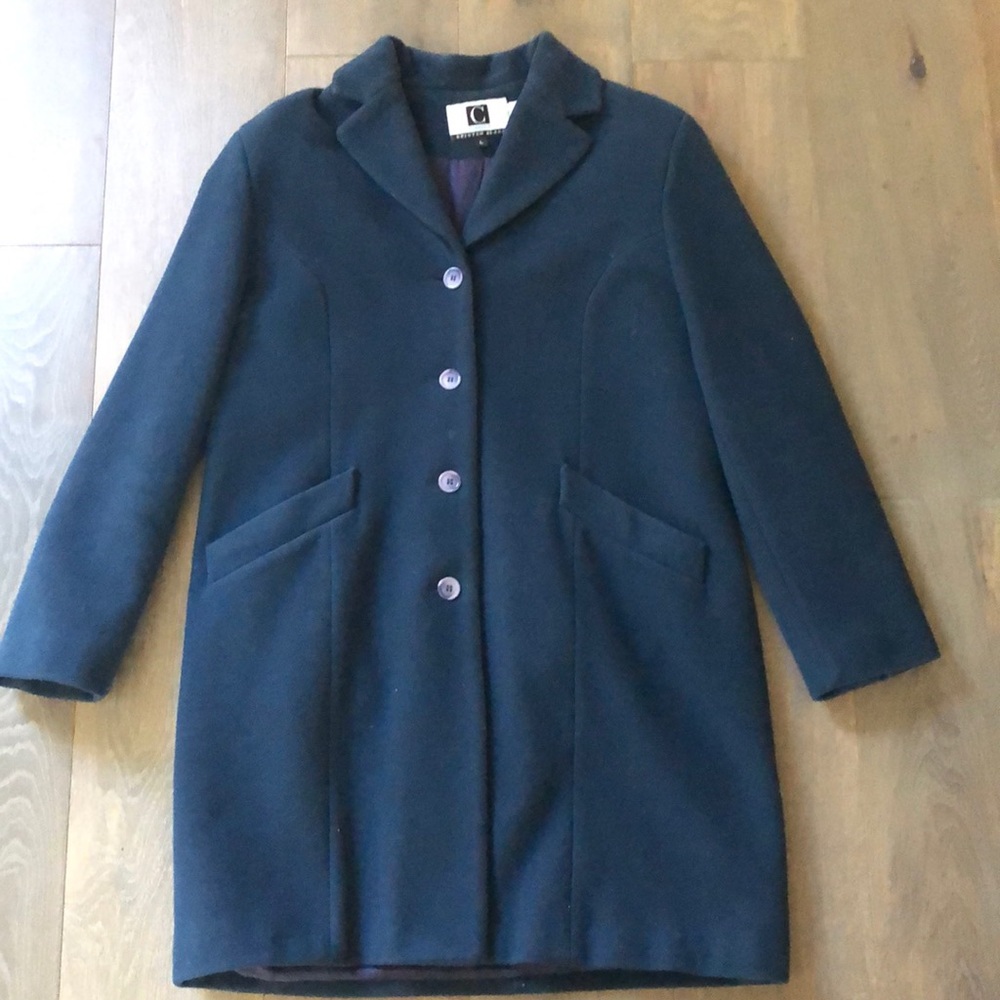 SOLD: Kirsten Blake Dark Teal Coat SZ Large